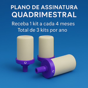 Kit refil alcalinus Quadrimestral